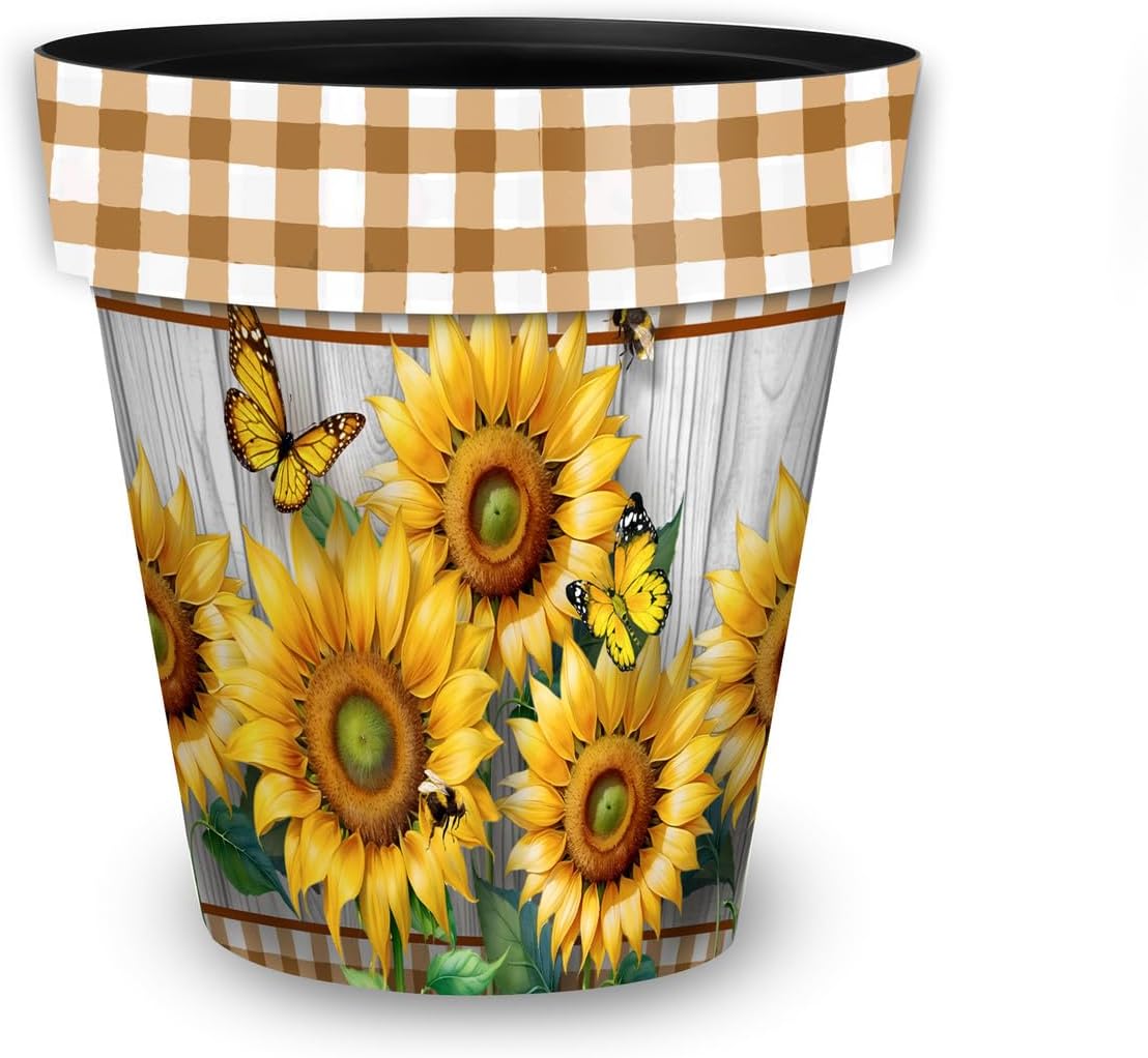 Briarwood Lane Sunflower Duo Medium Planter