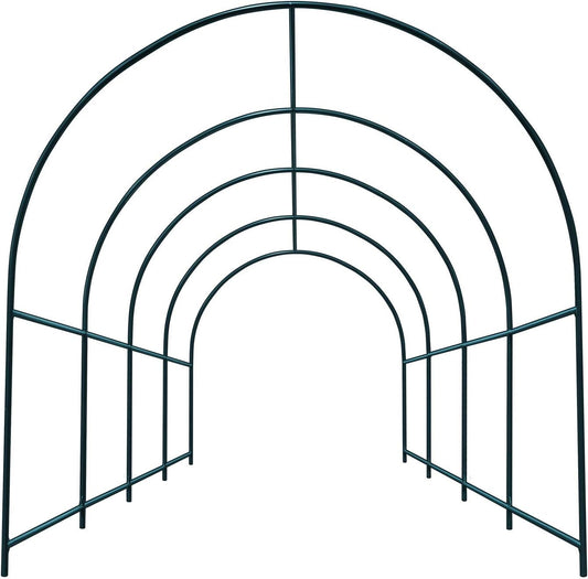 Multi-Size Large Garden Support Arch Frame Climbing Plant Arch Arbor for Flowers/Fruits/Vegetables (13FT x 7FT x 7.2FT)