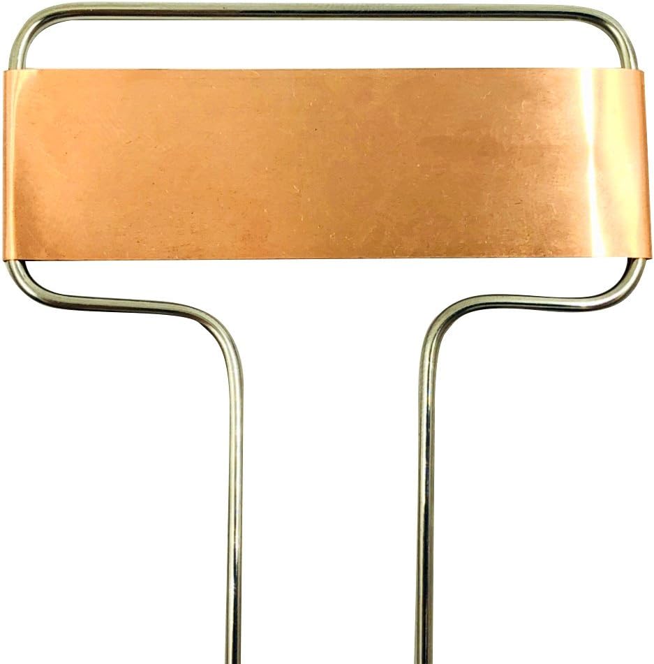 Pack of 30 Copper Plant Labels for Garden, Metal Plant Markers Nameplate, Plant Tags for Outdoor and Potted Plants (5" x 2.6")