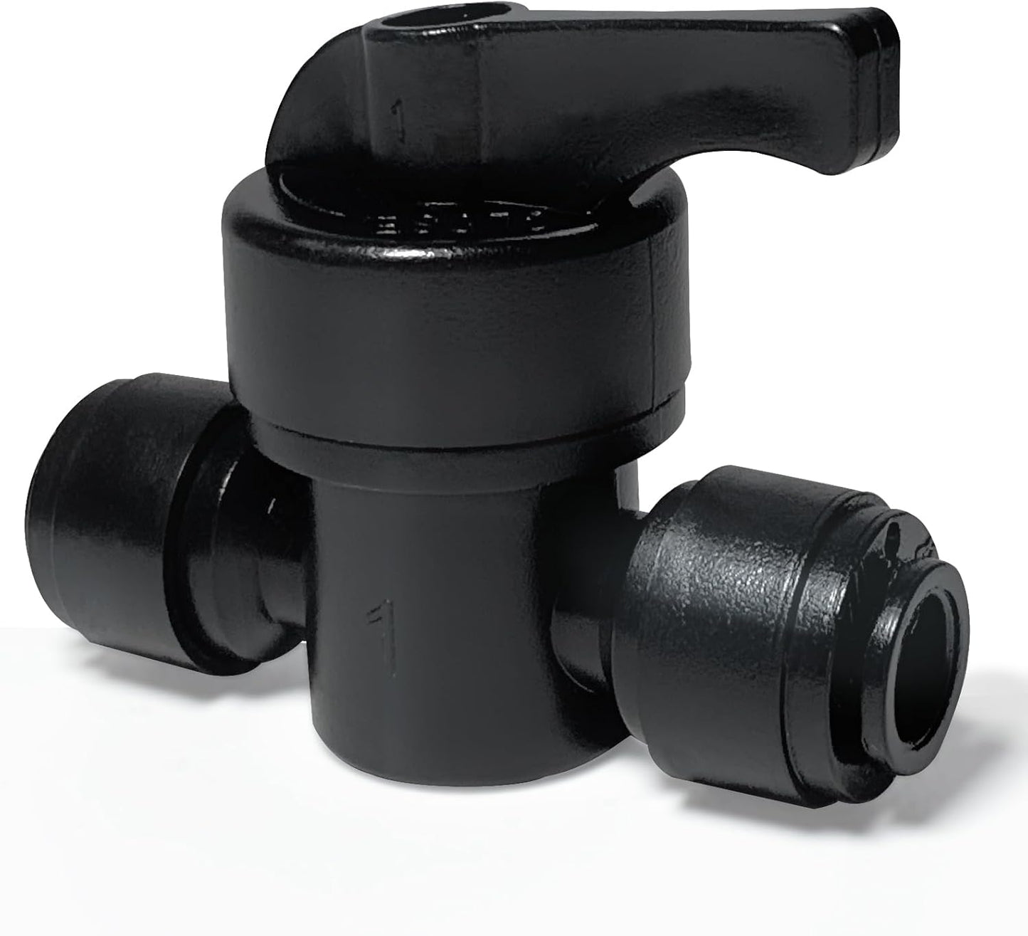 5 Pack Quick Connect 1/4" Drip Irrigation Shut Off Valve, Universal Drip Irrigation Tubing Coupling Valve, Leak Free Connector Locking Fitting for Sprinkler or Drip Irrigation System