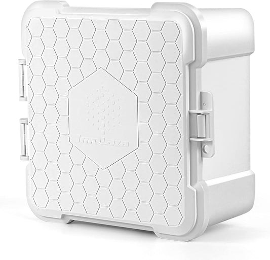 ImoLaza Waterproof Sprinkler Controller Box, Weatherproof Outdoor Enclosure for ImoLaza Sprinkler Controllers, Compatible 4 Zones, 6 Zones, 8 Zones, 12 Zones, 16 Zones