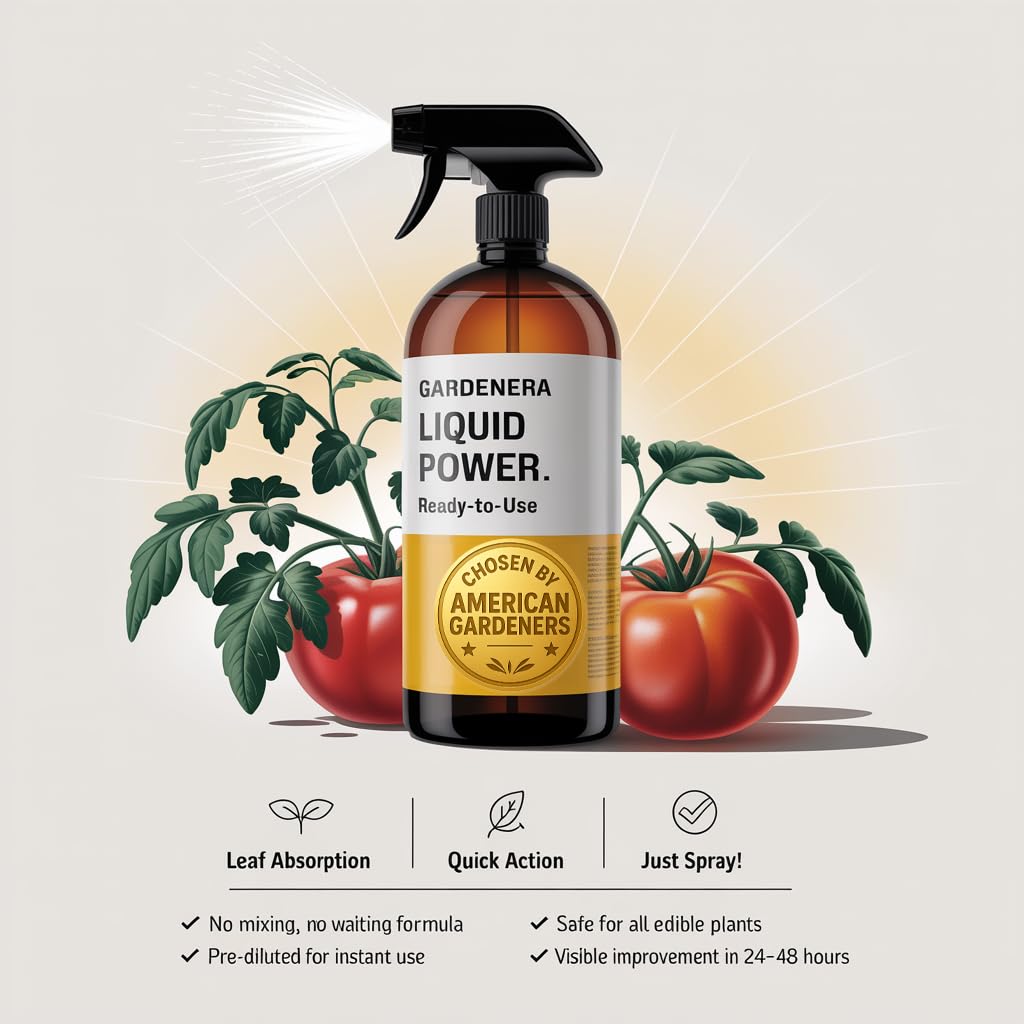 Liquid Power Avocado Fertilizer Spray – Ready-to-Use Liquid Plant Food Mist for Avocado – Premixed, Easy Application – Fast-Acting Formula for Growth, Roots & Yield – Indoor & Outdoor Use – 8 oz