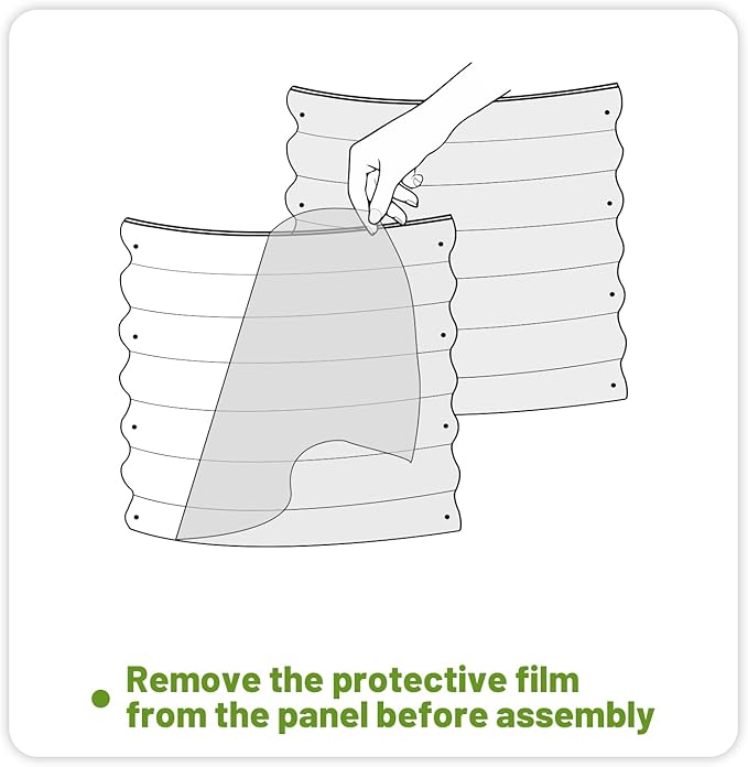 SnugNiture Raised Garden Bed, 2 PCS 2×2×1.5ft Round Galvanized Outdoor Planter Box, 17" Tall Deep Metal Garden Bed Kit for Planting Vegetables, Fruits, Flowers, Brown