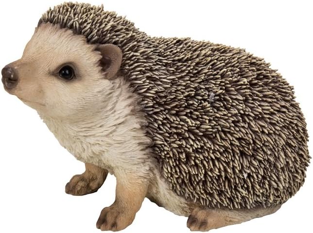 Hi-Line Gift Ltd Crawling Hedgehog Statue,Tan