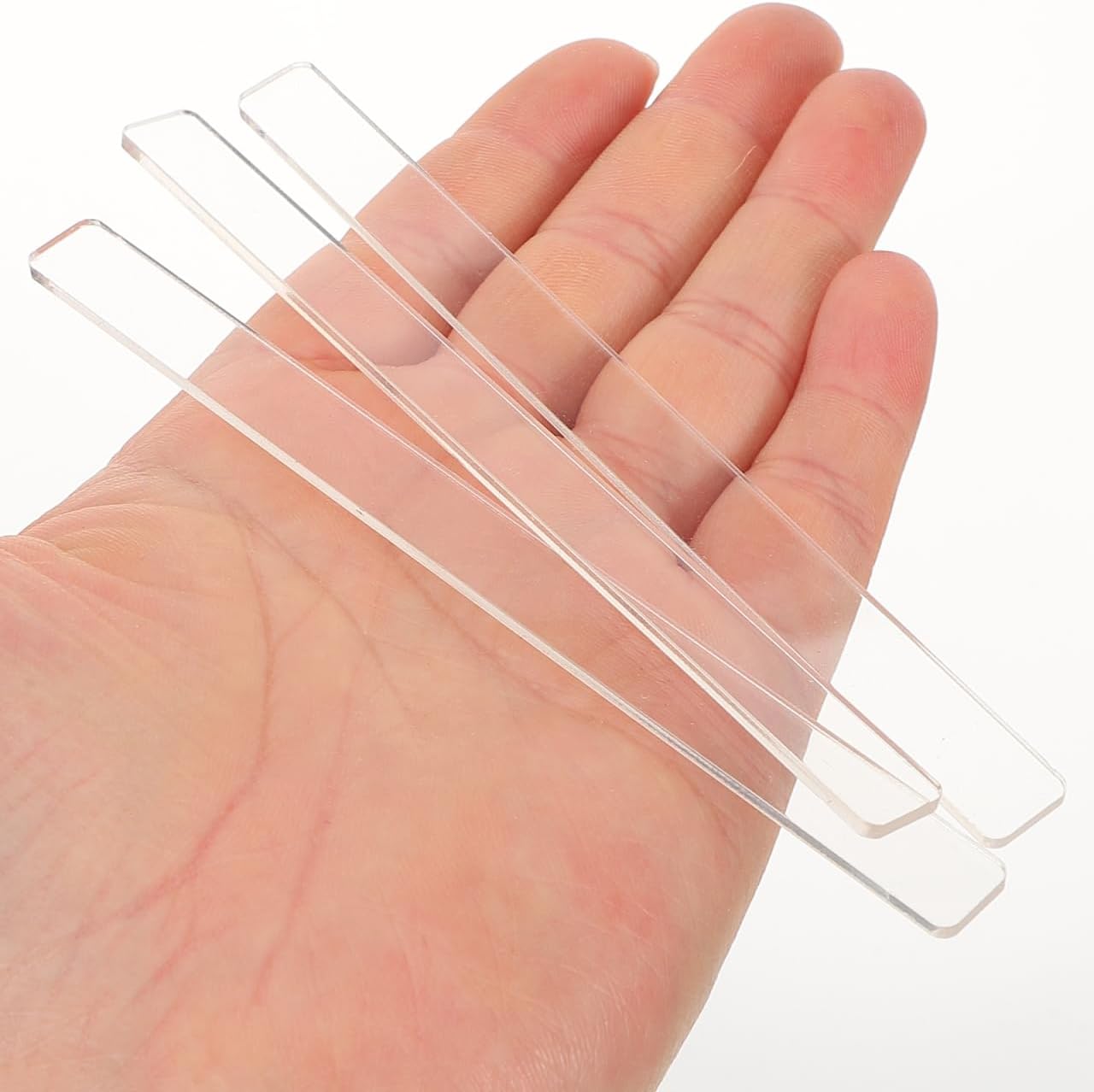 YARNOW 72 Pcs Plant Labels Acrylic Plant Tags Vegetable Garden Signs Plant Labels for Outdoor Garden Waterproof