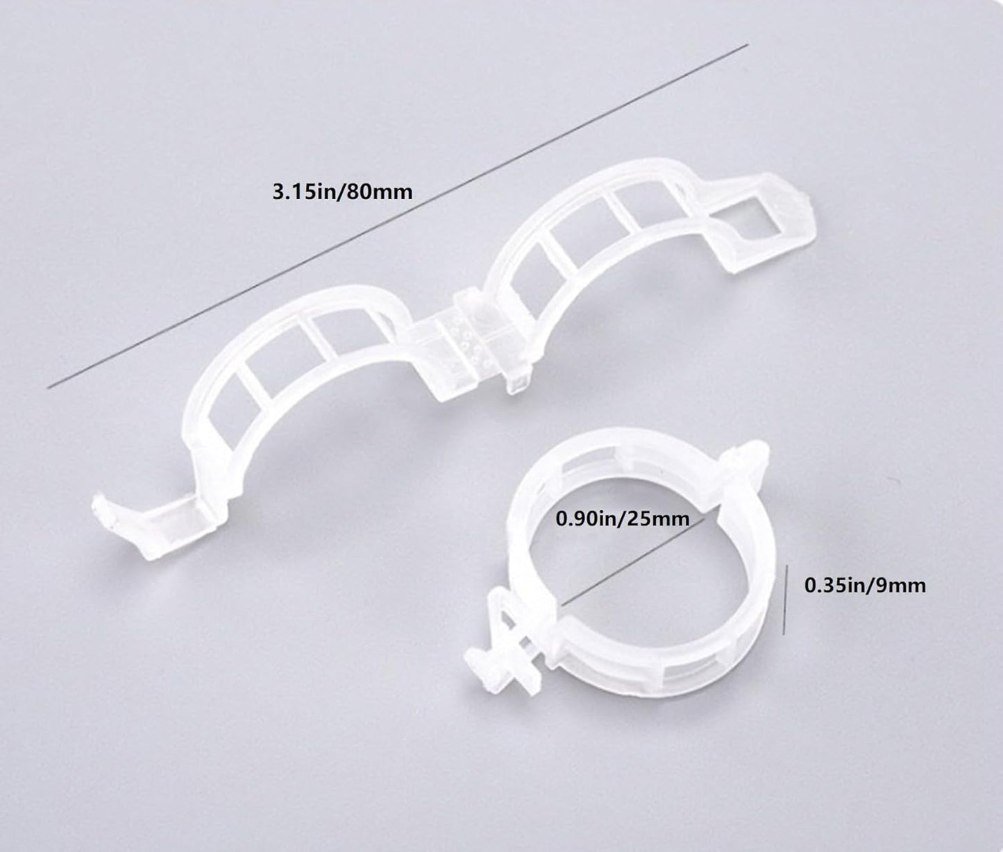 220Pcs Tomato Clips, Plant Support Garden clips, Trellis Clips Plant Support Clip, Vegetable Cages and Supports, Garden Trellis for Climbing Vine Plants, Supports Clip for Tomato Grape Melon