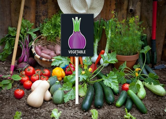 Eveokoki Aluminum Seed & Plant Labels - Plant Markes for Seedlings-Plant Tags for Pots - Garden Signs for Vegetable - Durable Markers for Plants Outdoor Waterproof - Garden Decor for Farmhouse