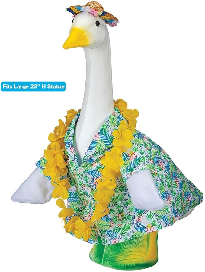 Fox Valley Traders Hawaiian Goose Outfit by GagglevilleTM, Fits Large 23" H Statue
