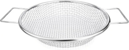 Stainless Steel Garden Sieve with Handles for 5-Gallon Bucket，1/4 inch Mesh，Commonly Used with Soil, Sand, Gravel, and Other Media