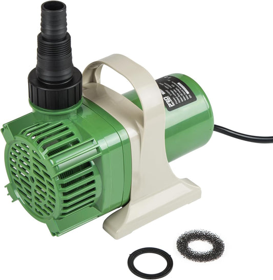 Prostormer 1/10HP Submersible Pond Pump, 3300GPH High Flow Water Pump with 9ft Lift Height, Garden Pumps, for Ponds, Fountains, Waterfalls, Hydroponics, Fish Tanks, Indoor & Outdoor Use