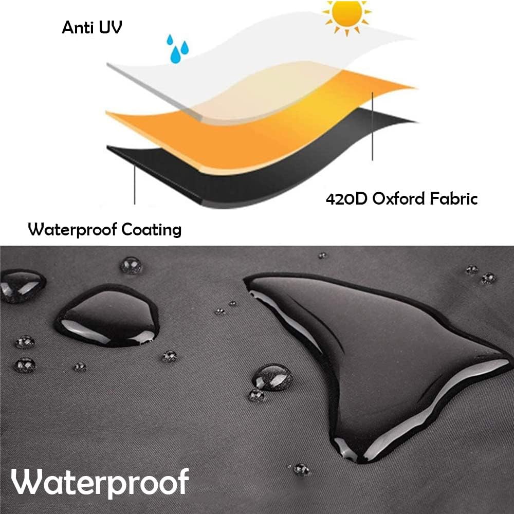 Outdoor Garden Potting Bench Table Cover Waterproof, 45" L x 20" W x 49" H