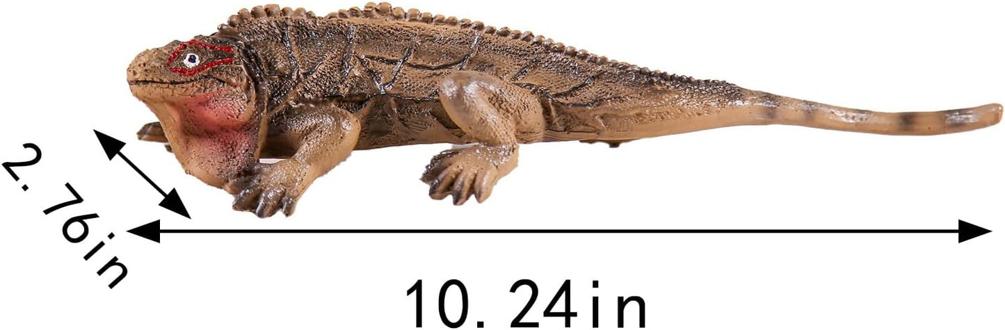 Outdoor Lizard Statue Sculpture Garden Patio Porch Tree Wall Wall Hanging Art Deco Gift 10.24 inch Rainforest Animal Decoration