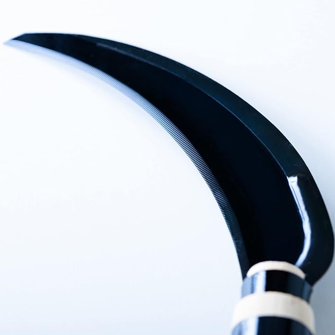 Japanese Weeding Steel Grass Sickle Gardening Tools [Made in Japan] Clearing Hand Held Garden Tool Farming Portable Weeder