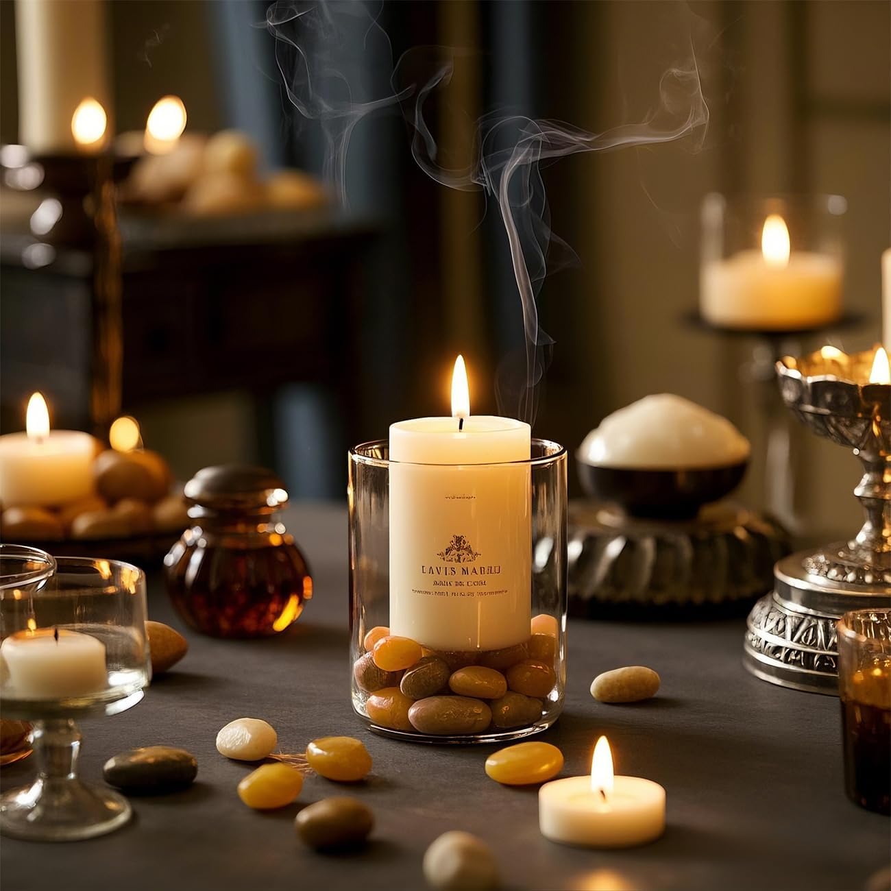 1 Pack 5 Lbs Random Color River Rocks for Plants,0.8-1.5 Inch Decorative Ornamental Pebbels, High Polished Stones for Garden Landscaping, Smooth Gravel Filler, Succulents, Fish Tank, Yellow/White