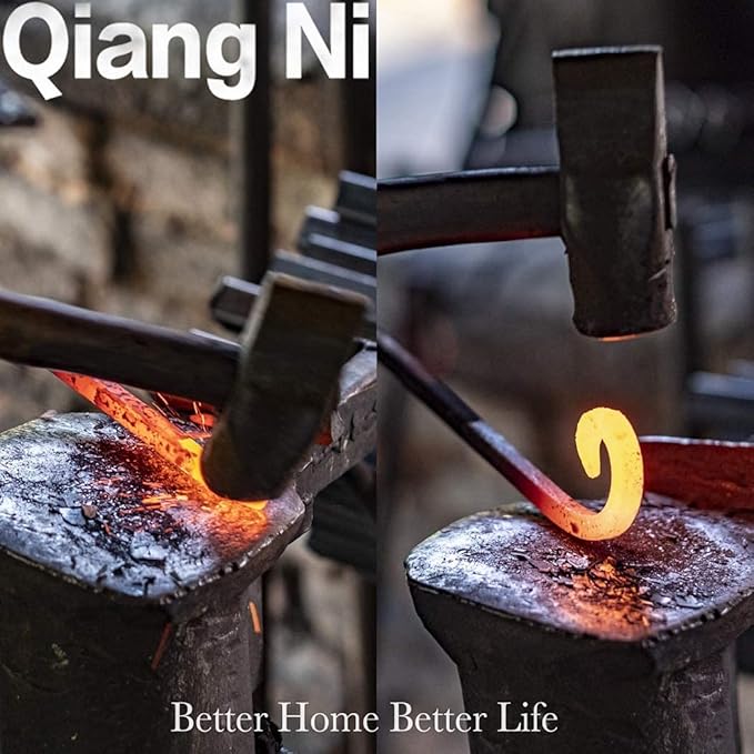 Qiang Ni Swivel Plant Hanger Bracket: Bird Feeder Hanger for Outdoor Wall Mount (12 - A, 12 Inch)