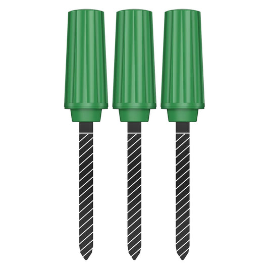 THIRDREALITY Smart Soil Moisture Sensor 3Pack,Zigbee hub Needed,Capacitive Probe,Moisture/Temperature Meter for Garden Planting,Compatible with Homey,Hubitat, SmartThings,Home Assistant