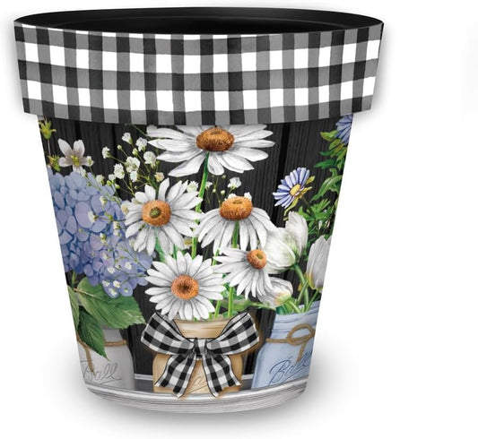 Briarwood Lane Crated Mason Jars Small Planter