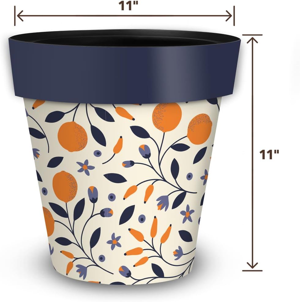 Briarwood Lane Citrus and Vines Medium Planter