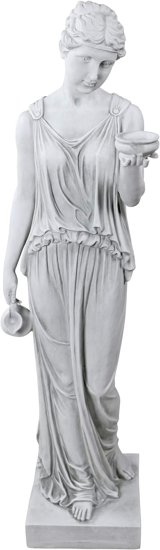 Design Toscano KY71304 Hebe of Youth Garden Statue, Large, Antique Stone