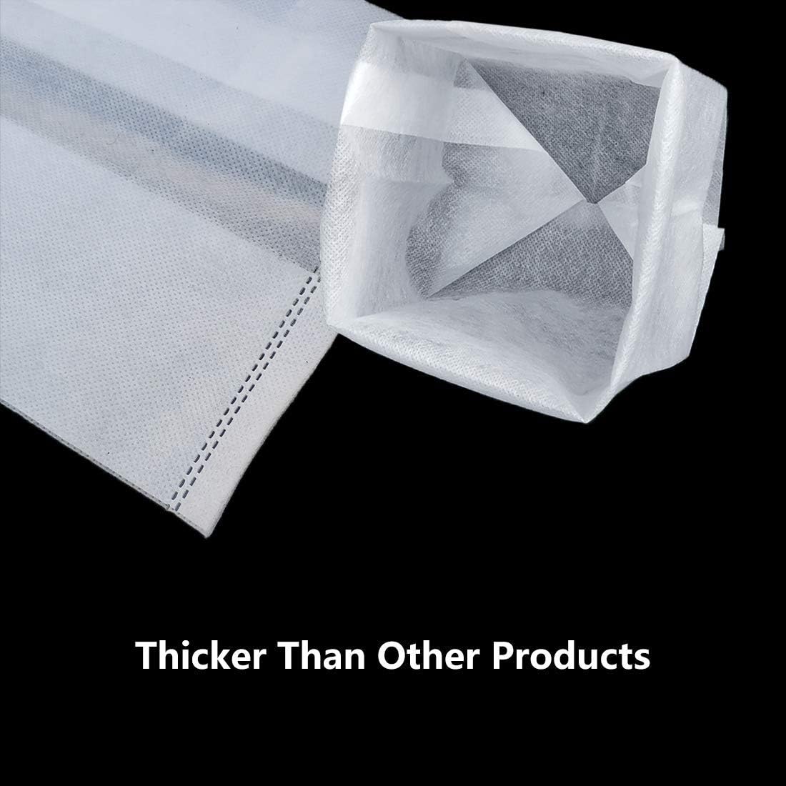 Belit 50 Pcs Non-Woven Plant Nursery Bags, Seedling Pots Container for Vegetable, Flower, Plant Grow (9.1"x9.3")