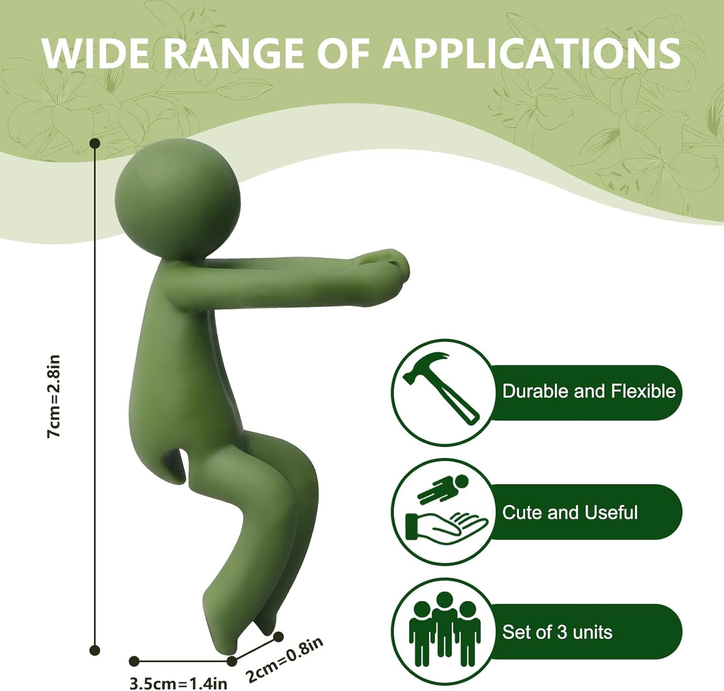 Plant Propagation Buddy, 3pcs Plant Propagation Holder, Plant Cutting Holder Plant Support for Sprouts, Plant Propagation Friends for Indoor Gardens Or for Stems, Shoots and Cuttings