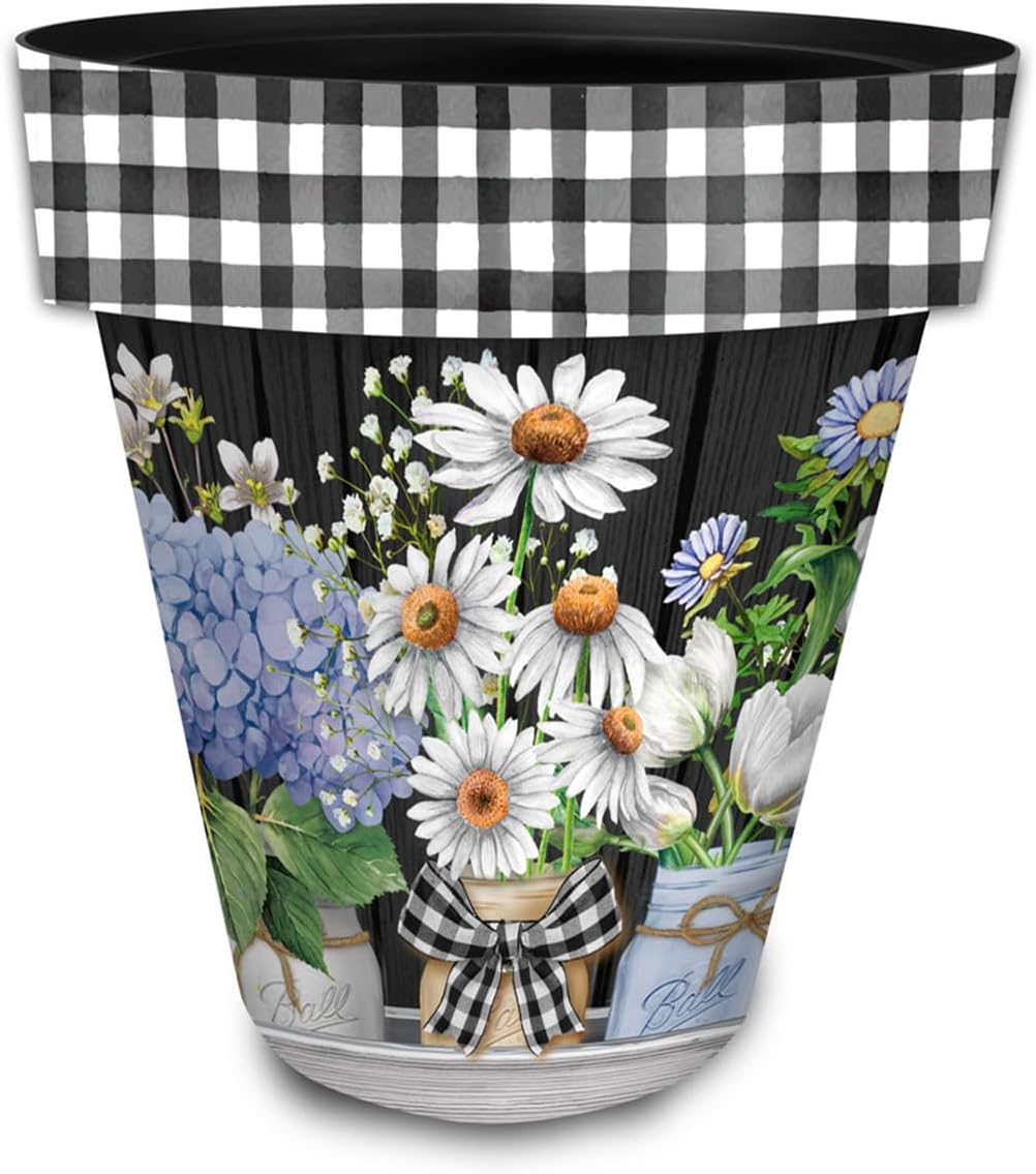 Briarwood Lane Crated Mason Jars Large Planter