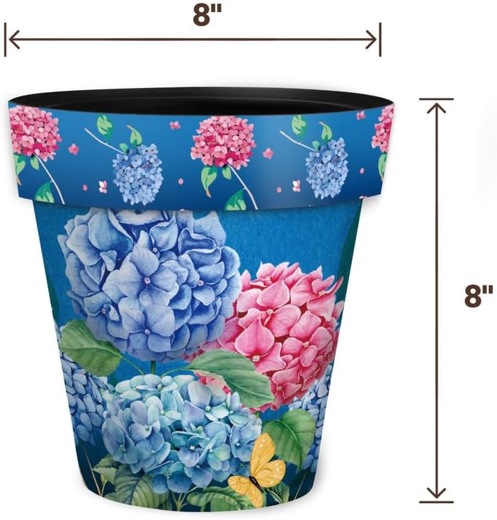 Briarwood Lane Colorful Hydrangeas Small Planter