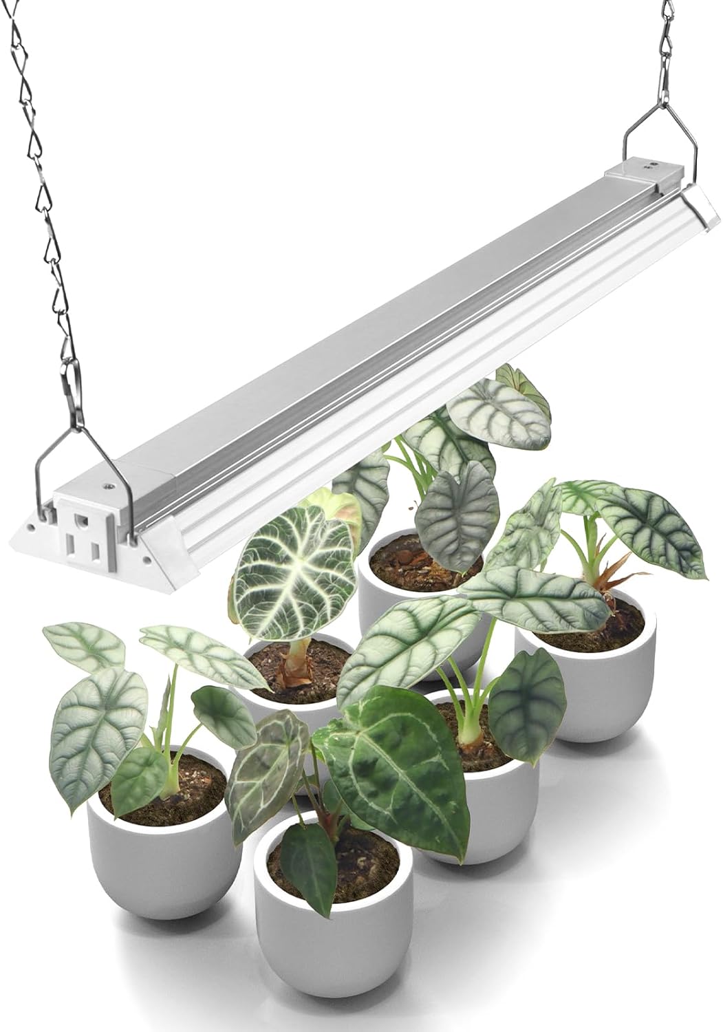 Barrina TX36 2FT Grow Light for Indoor Plants, 36W(200W Equivalent), High PPFD, 5000K Daylight Full Spectrum, Hanging Plant Light for Greenhouse Indoor Growing with On/Off Switch, Linkable, 1 Pack