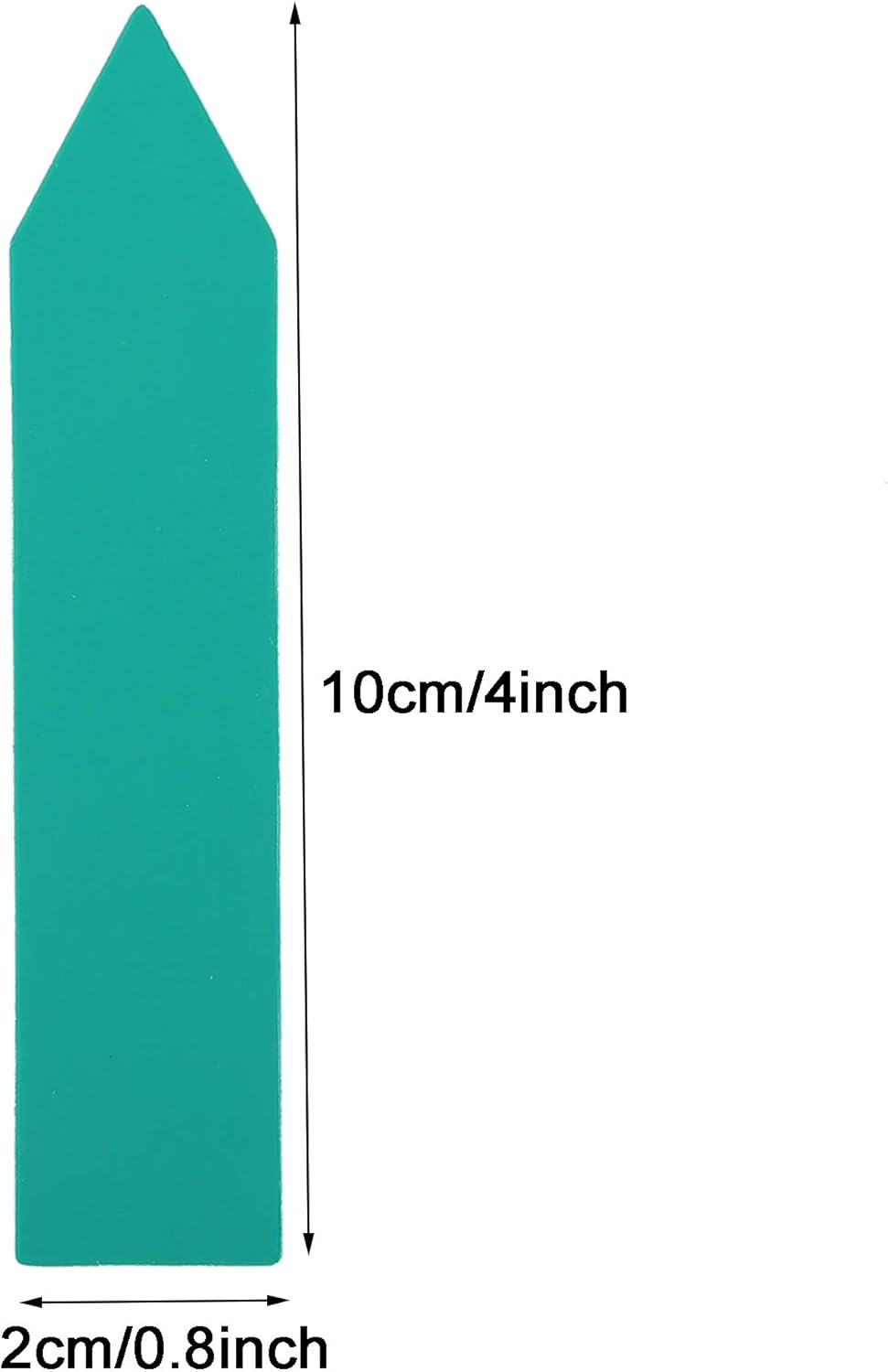 1000 Pcs Plant Tags, 4 Inch Plastic Garden Plant Pot Markers Waterproof Plant Labels, Green