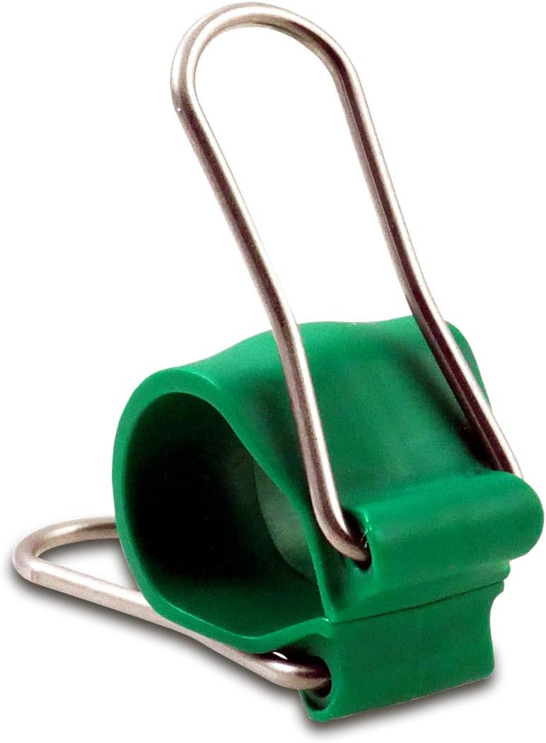 Reusable Greenhouse Clips Made in USA – Orchid Clips, Plant Support Clips & Cord Clips – Heavy-Duty, Weather-Resistant & Durable – Secure Stems, Vines, Wires, Cables, Tomato Plants – Indoor & Outdoor