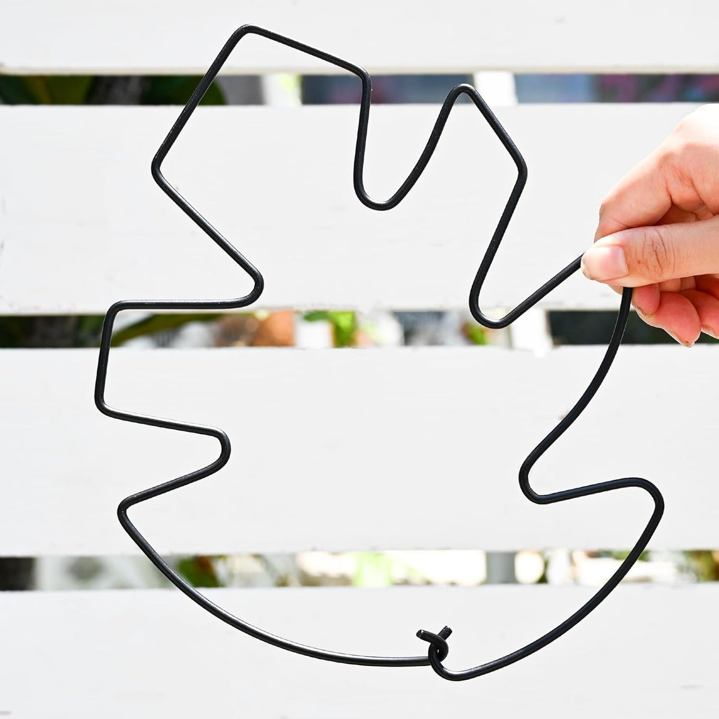 5PCS Black Monstera Plant Stem Support 9x7.6in - Adjustable & Durable Indoor Plant Stake for Cactus and Climbing Plants - Ideal Leaf Support for Gardening & Home Decor