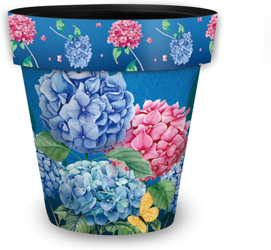 Briarwood Lane Colorful Hydrangeas Medium Planter