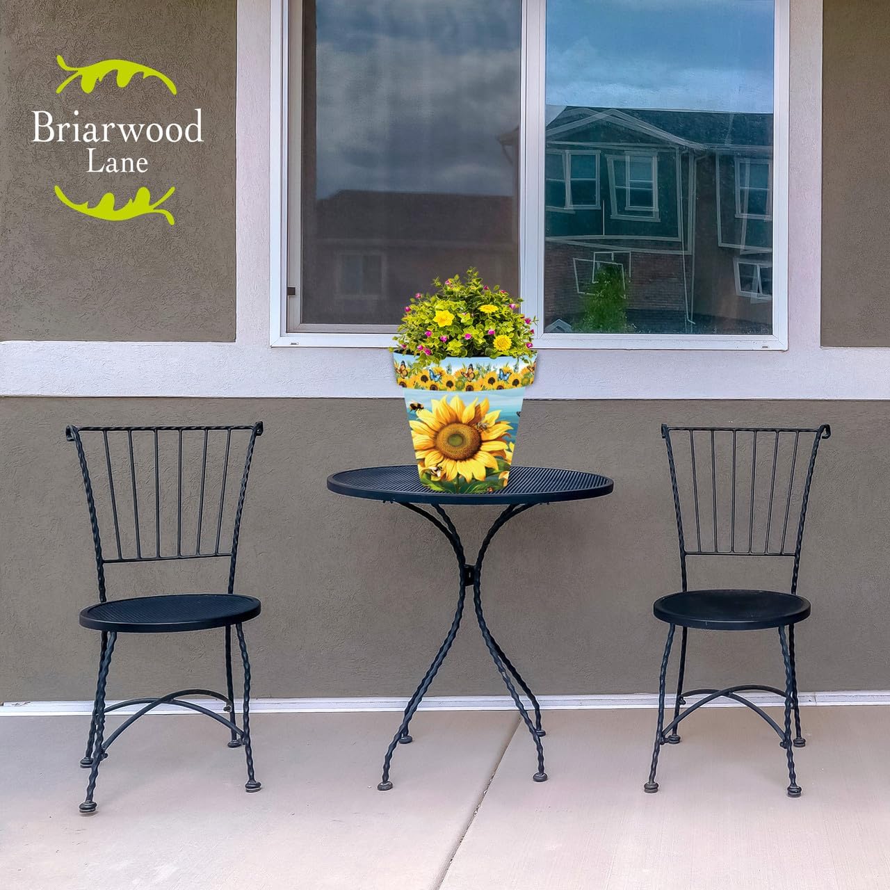 Briarwood Lane Sunflower Dance Medium Planter