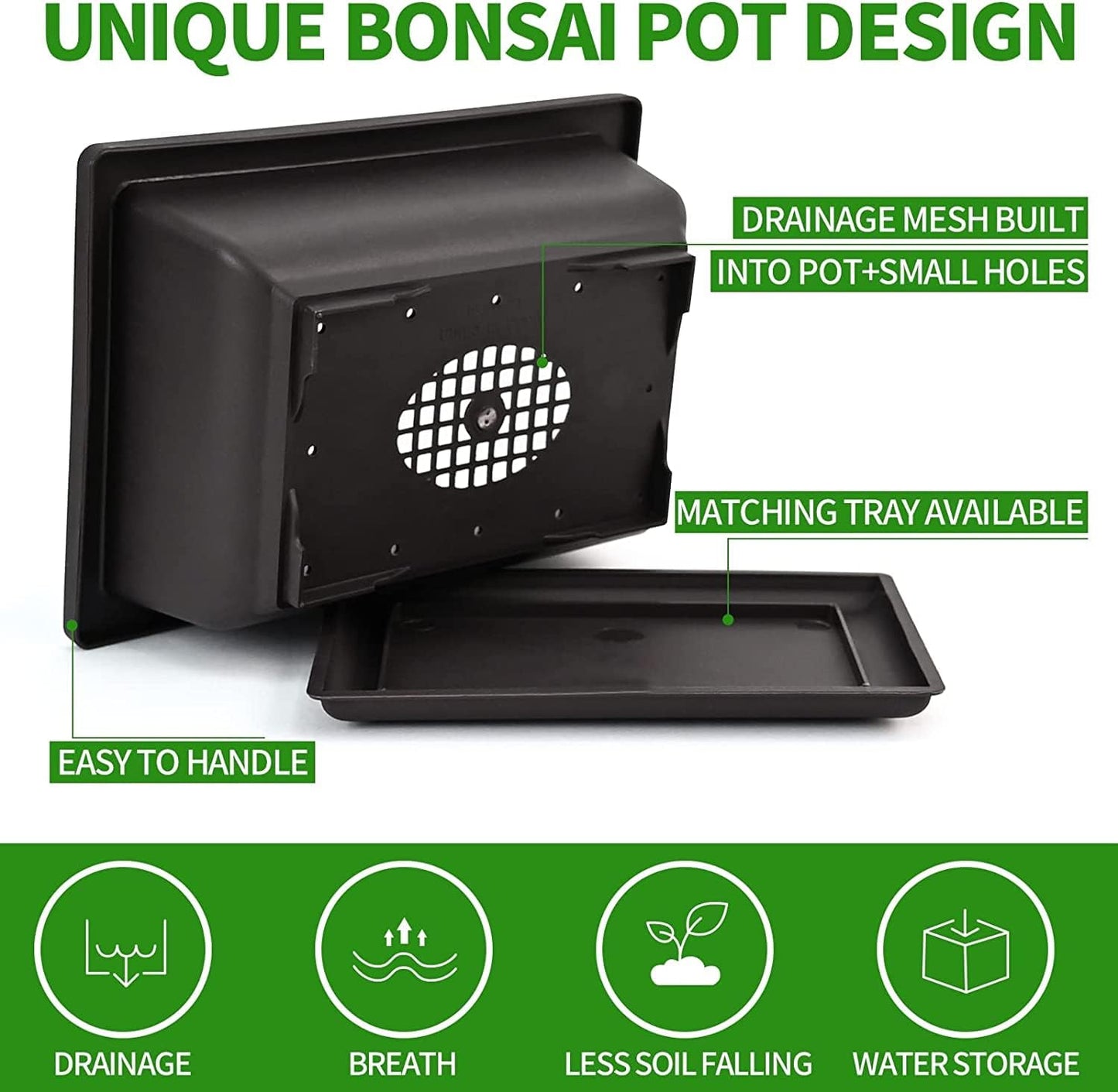 Bonsai Tree Kit with Complete Plant Growing Tools, Grow in Pot Indoor Bonsai Tree Starter Kit, Home Gardening DIY Gift for Adult