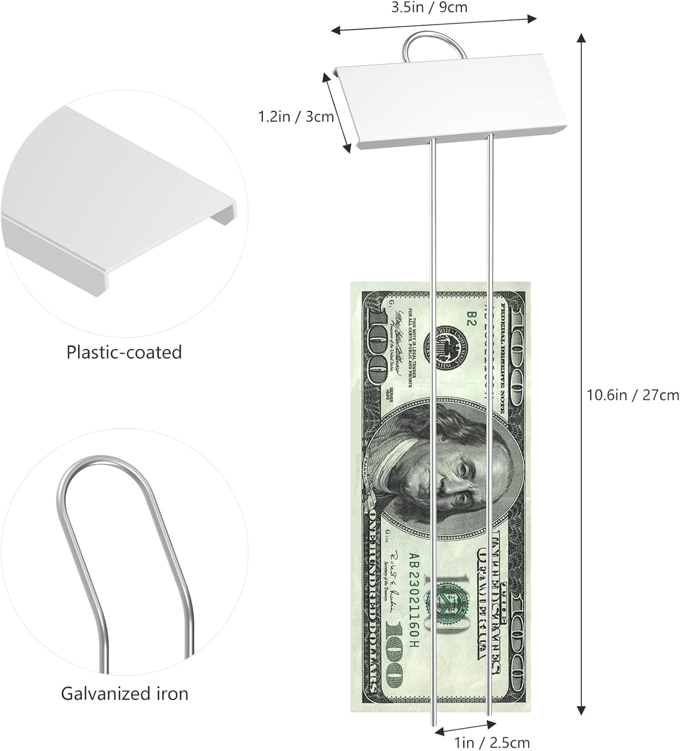 30-Pack Metal Plant Labels, 10.6" Garden Markers Reusable Nursery Tags for Vegetables Herb Flower Seed Greenhouse