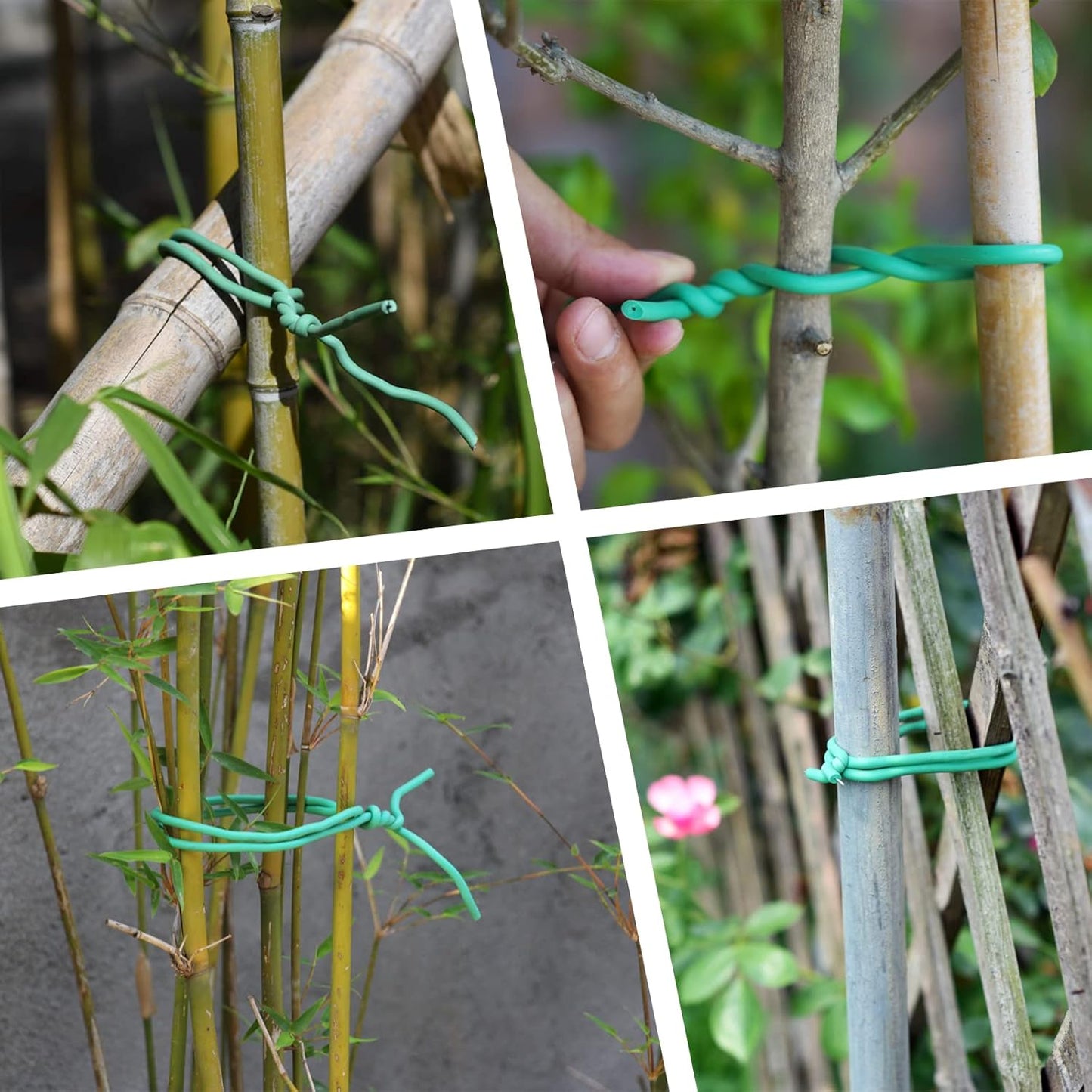 Soft Twist Tie Garden Plant Tie 52 feet Heavy Duty Plant Ties…