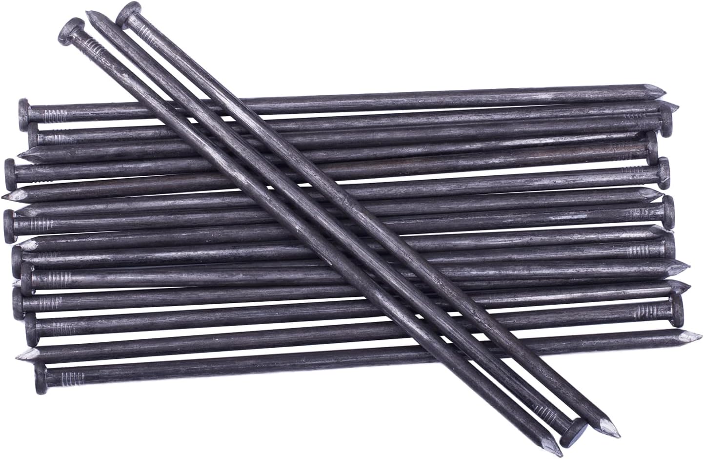 Metal Landscape Edging Anchoring Spikes, 50PCS 10 Inch Landscape Paver Edging Anchoring Spikes for Artificial Turf, Weed Barrier, Tent Spikes, Camping (50)