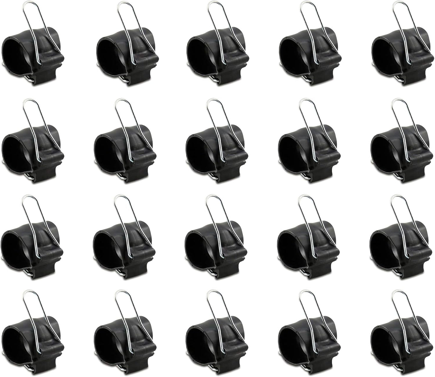 Reusable Plant Clips Made in USA – Orchid Clips, Plant Support Clips & Cord Clips – Heavy-Duty, Weather-Resistant & Durable – Secure Stems, Vines, Wires, Cables, Tomato Plants– Indoor & Outdoor