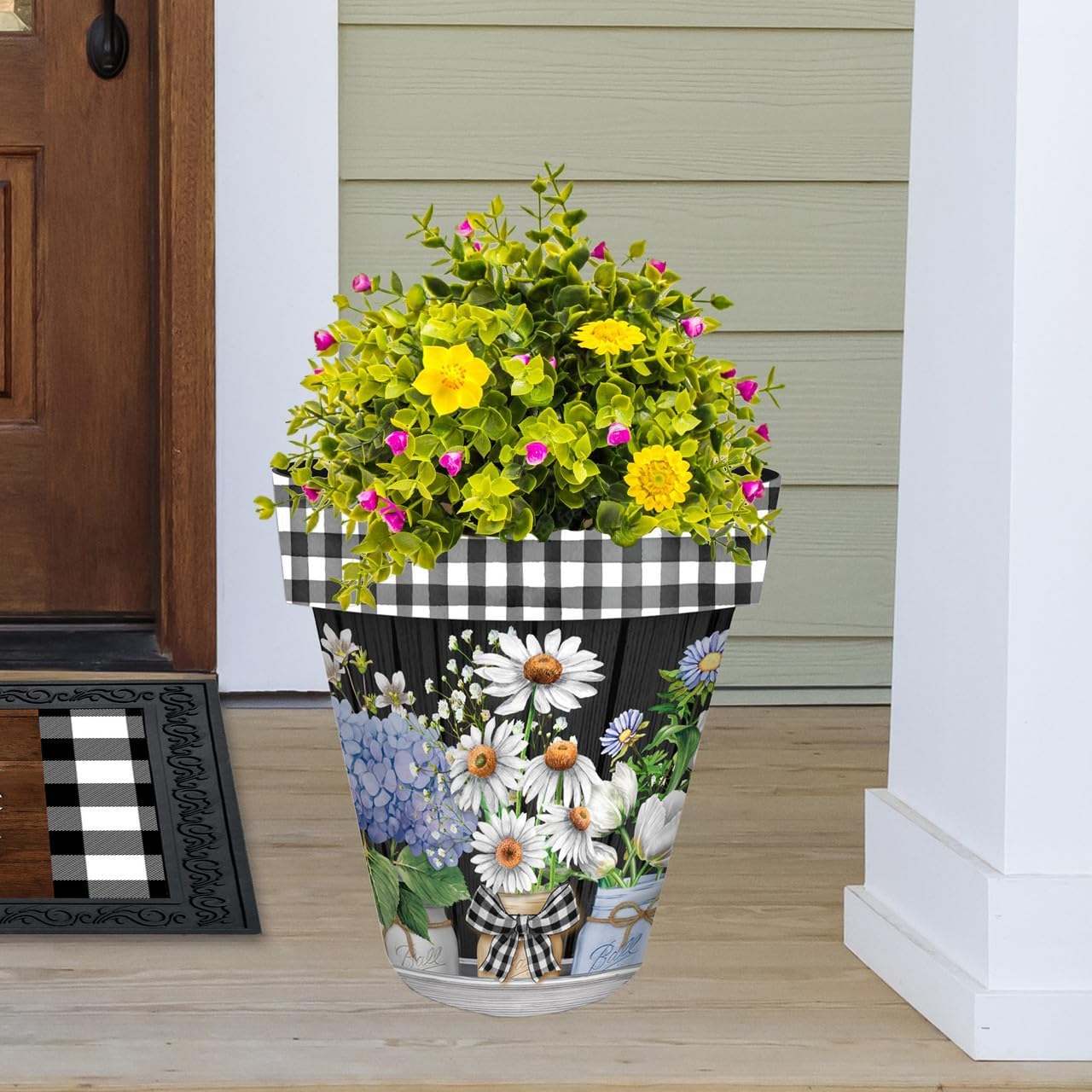 Briarwood Lane Crated Mason Jars Large Planter