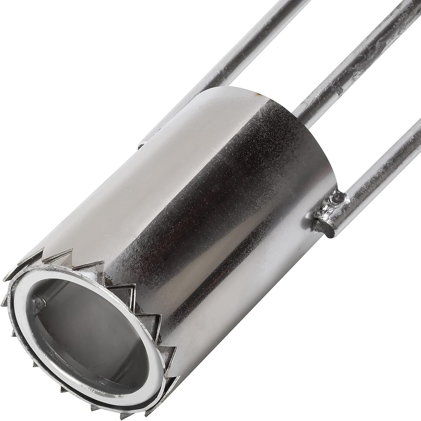 AIWFL Seedling Transplanter Long Handled Bulb Planter, Stainless Steel Manual Plant Transplanter Weeder Sod Plugger Flower Planting Garden Tool