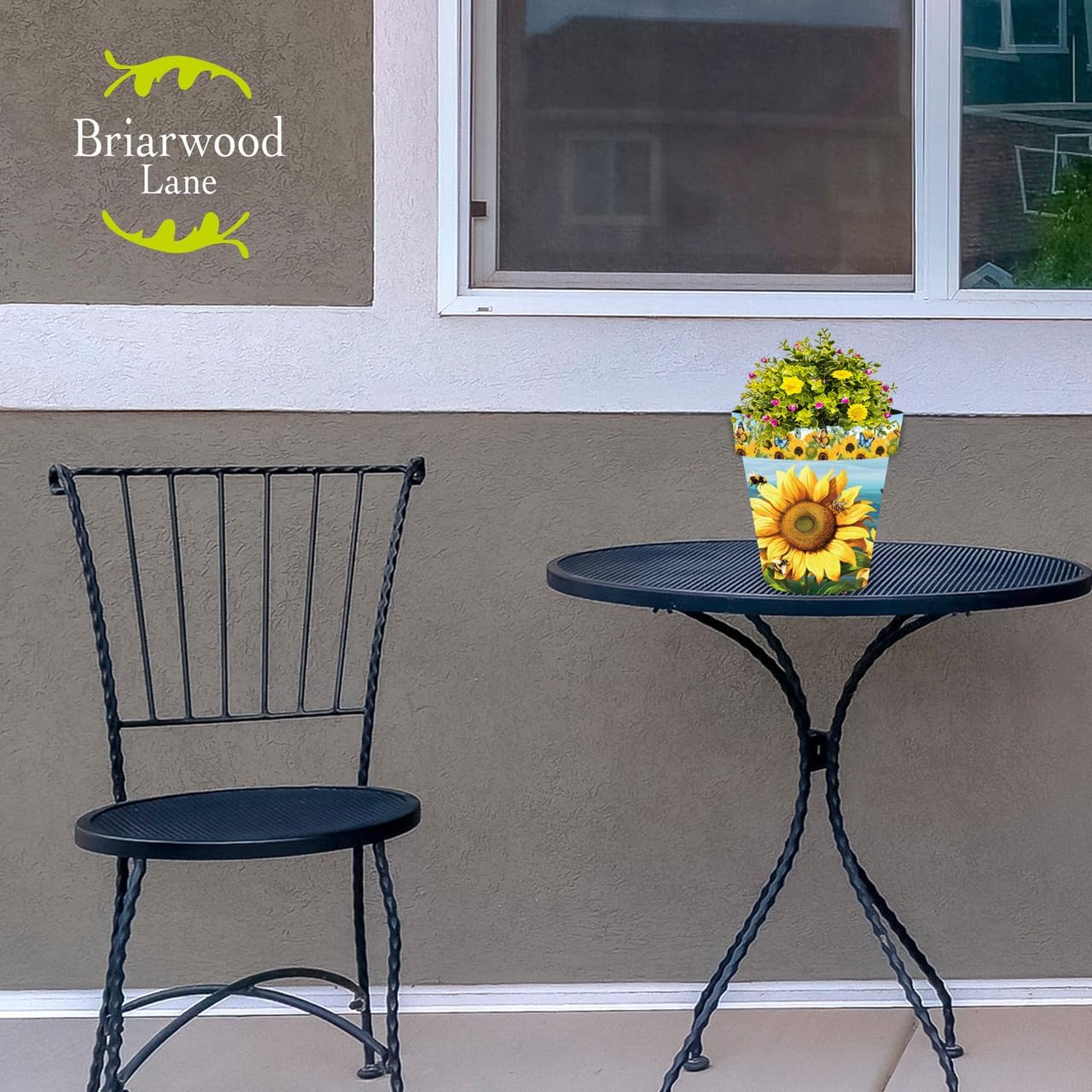 Briarwood Lane Sunflower Dance Small Planter