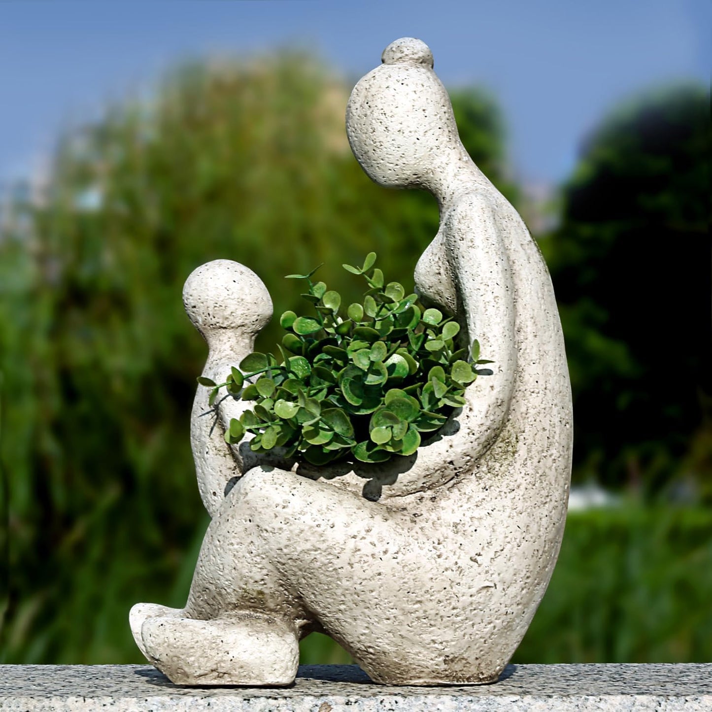 Unique Planters for Indoor Outdoor Plants Head Face Planter Pot Large Succulent Planters Flower Vase with Drainage Hole Grandmas Love