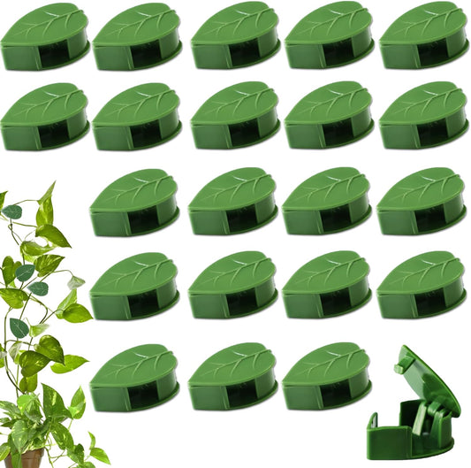 60 pcs Plant Wall Clips with 72 Pieces Acrylic Adhesive Sticker,Plant Climbing Wall Fixture Clips Plant Fixer Invisible Wall Vines Fixing Clips Self-Adhesive Hook Plant Clips Plant Vine Traction