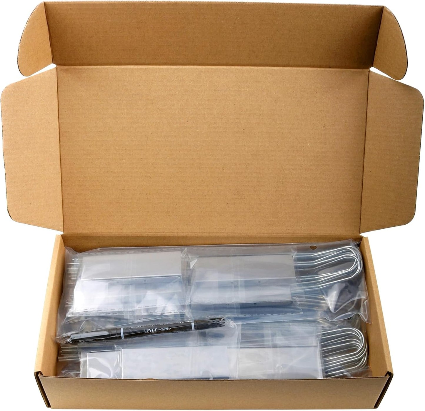 Plant Labels Metal Stainless Steel Garden Plant Markers Weatherproof Garden Stake Tag Plant Tags with Pen for Outdoor Seedling Flower Herb Vegetable Greenhouse(30 Pack) (Stainless Steel)