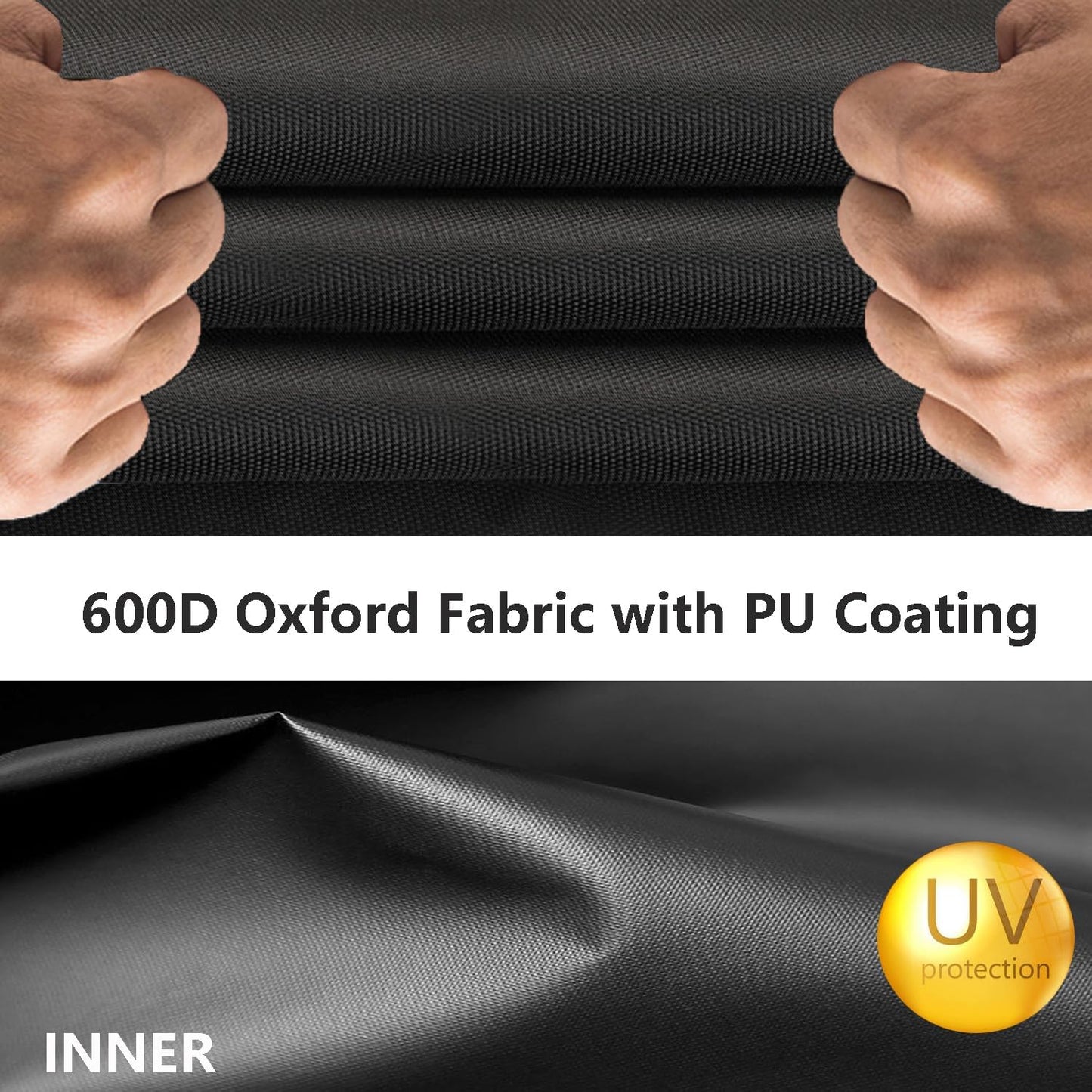 FLYMEI Outdoor Garden Potting Bench Table Cover, Waterproof Windproof Protective Cover for Outdoor Cabinet/Potting Benches for Outside/Garden Table for Planting, 47" x 20" x 47"