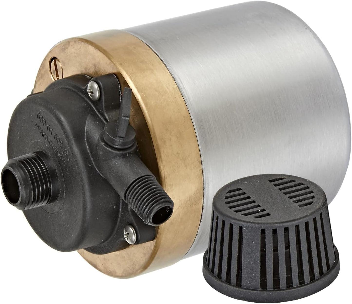 Little Giant S900PT-20 115 Volt, 795 GPH Oil-less Stainless Steel and Bronze Direct Drive Pump for Fresh or Salt Water Ponds or Fountains, Steel, 517100003