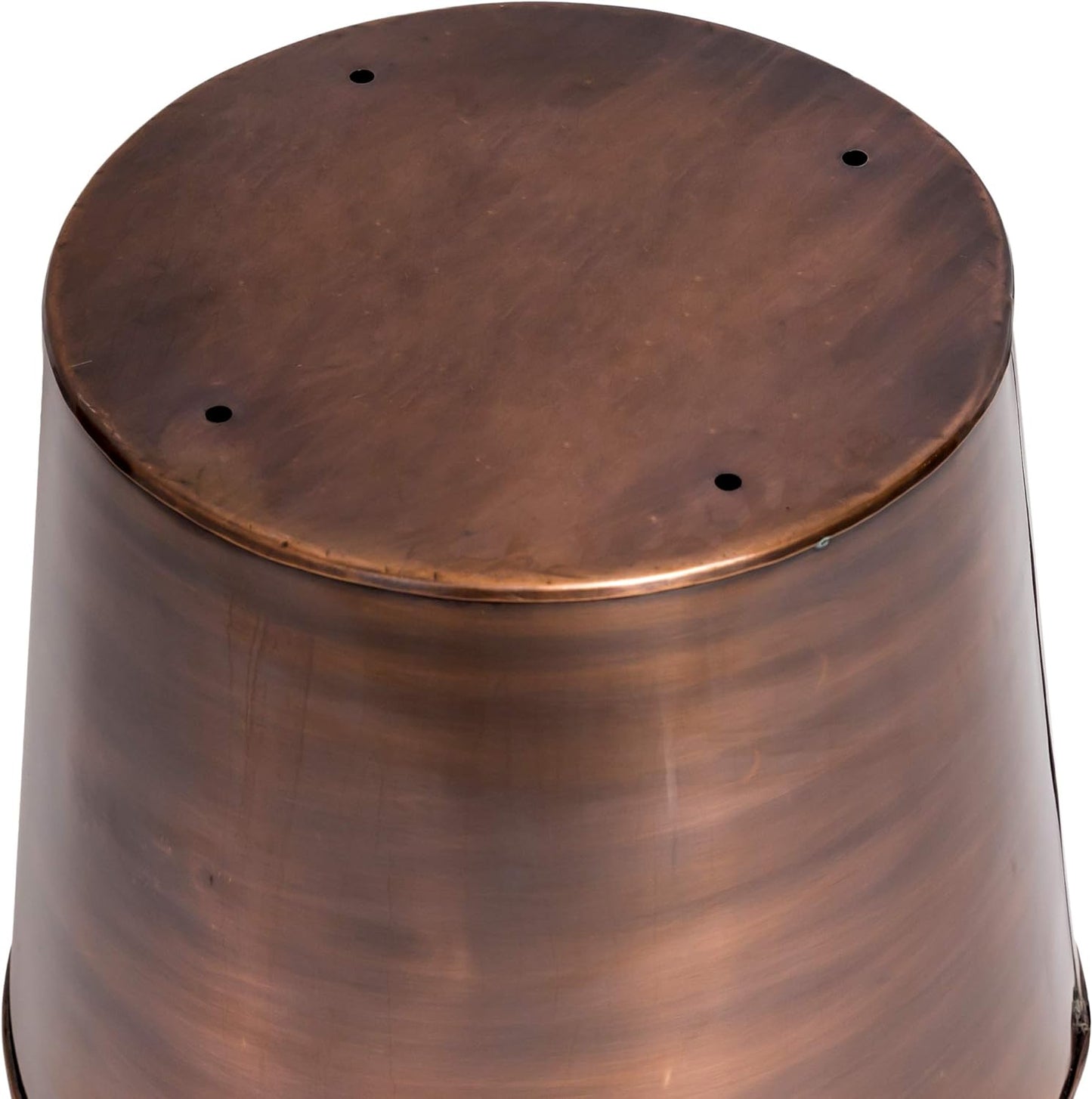 H Potter Large Tall Planter Pot Outdoor Indoor Copper Flower Decorative Weather Resistant Garden Deck Patio GAR568