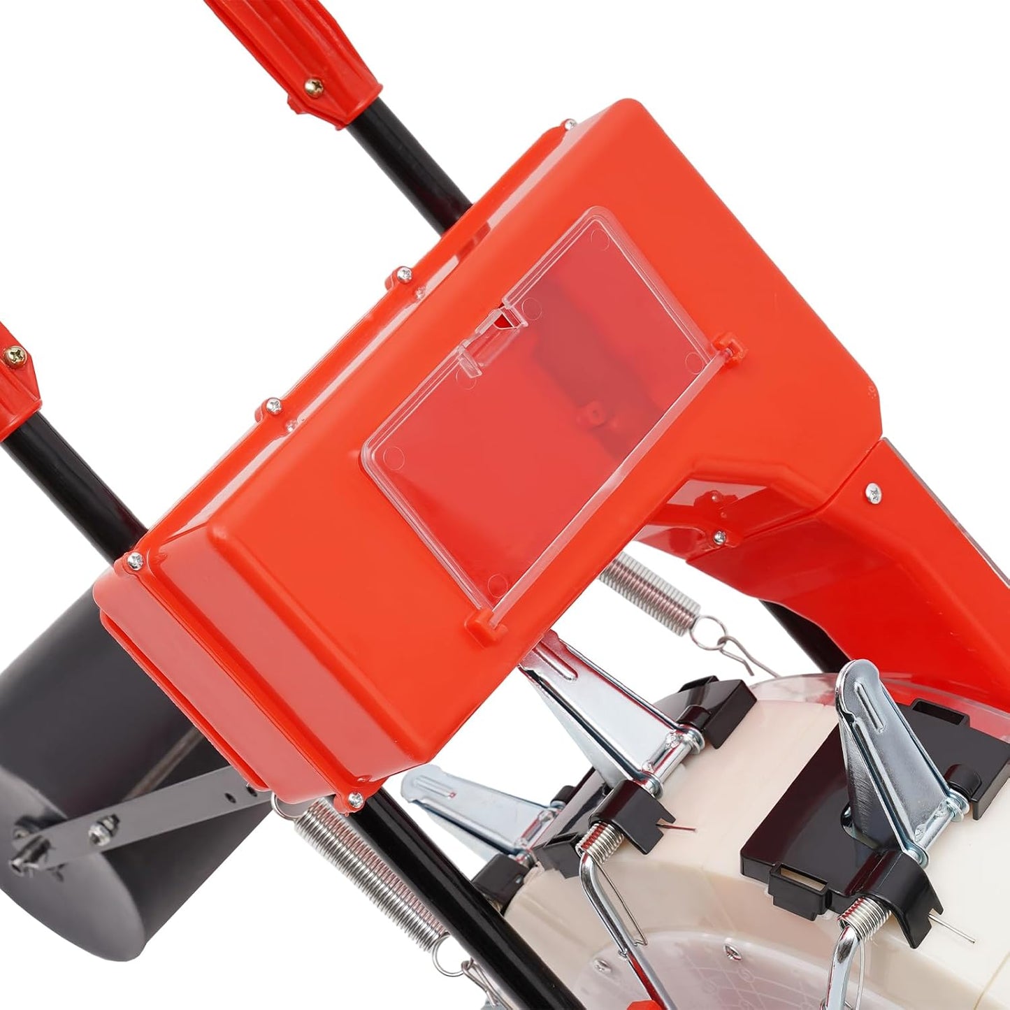 Seed Sower & Fertilizer Applicator,Manual Seeder Handheld Seeding Machine,10 Nozzles Precision Manual Seeder Portable Hand Push Seeder with Adjustable Design