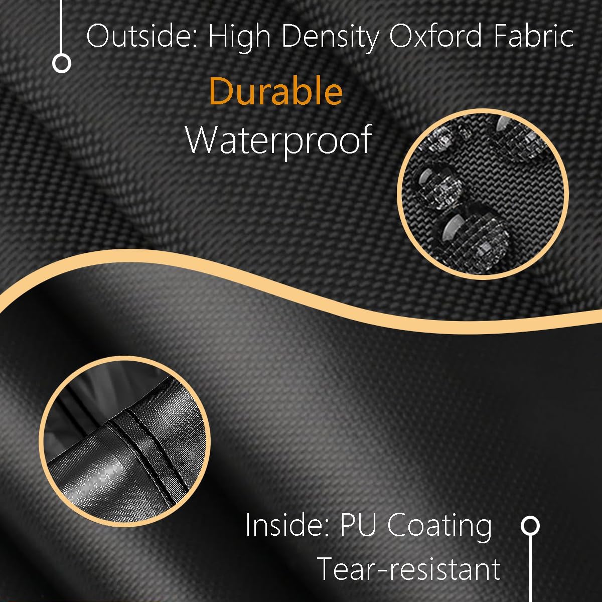 FLYMEI Outdoor Garden Potting Bench Table Cover, Waterproof Windproof Protective Cover for Outdoor Cabinet/Potting Benches for Outside/Garden Table for Planting, 47" x 20" x 47"