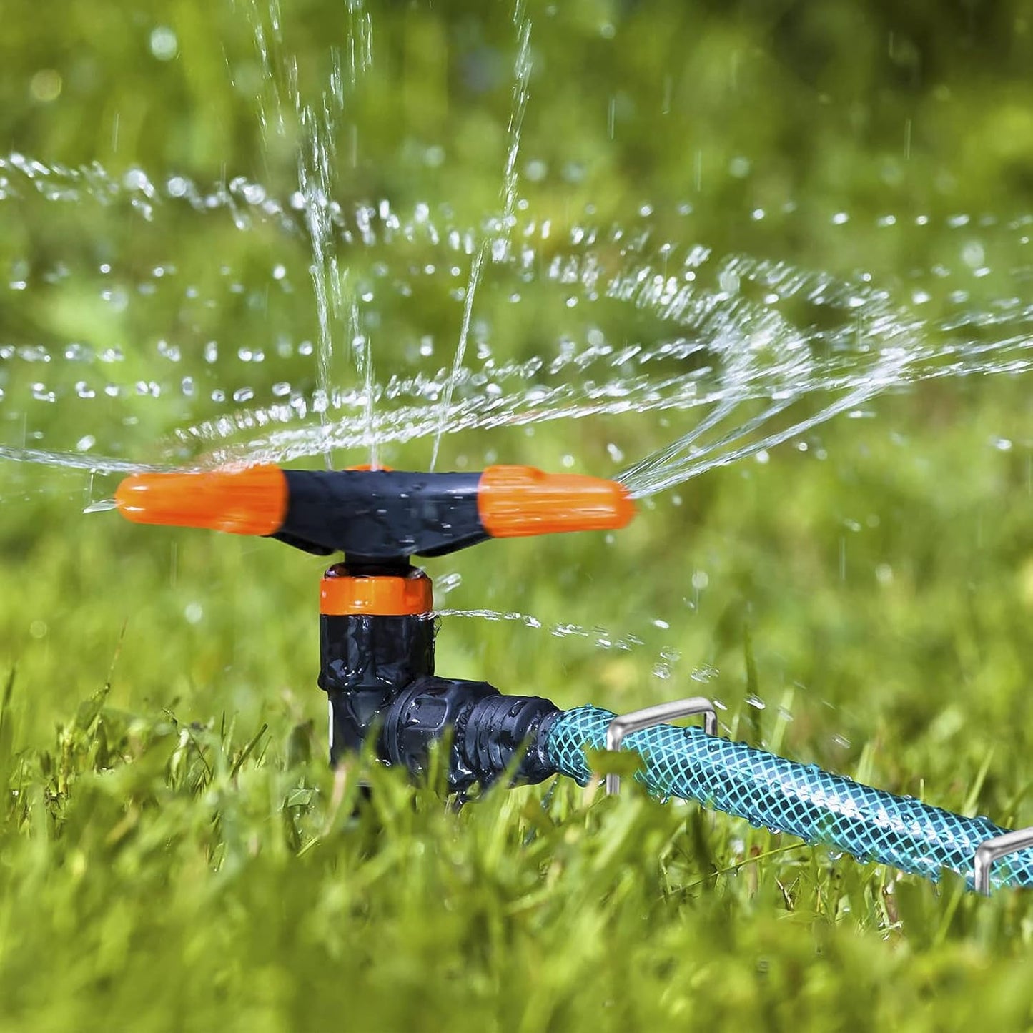 Landscape Staples Galvanized Garden Stakes,4 inch 50 Pack 12 Gauge Heavy Duty Garden Pins for Fences, Lawns, Weed Barriers and Landscape Fabrics, Irrigation Hose,Yard Lawn, Landscape Fabric